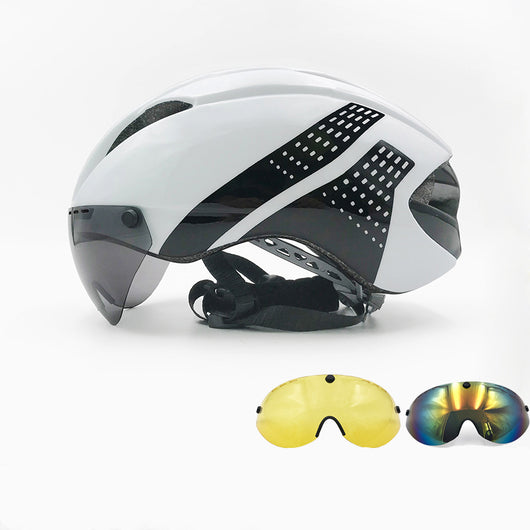 Casco de Ciclismo con Gafas Magnéticas Desmontables - Image 7