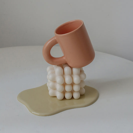 Taza de Cerámica para Café con Asa Gruesa y Diseño Elegante - Image 6