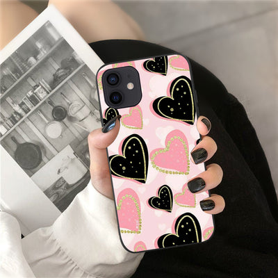 Funda para Celular Mini Corazón con Diseño Geométrico - Image 22