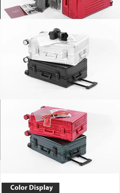 Maleta de Viaje Premium en Aluminio y Magnesio con Ruedas Giratorias Universales - Image 20