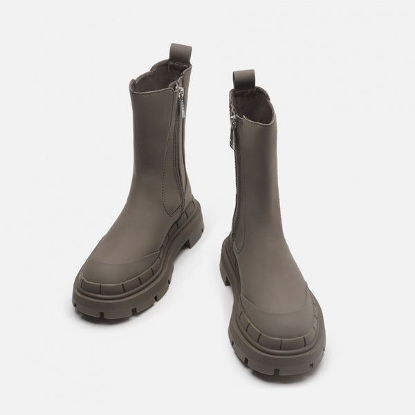 Botas Martin con Cierre Lateral y Suela Reforzada