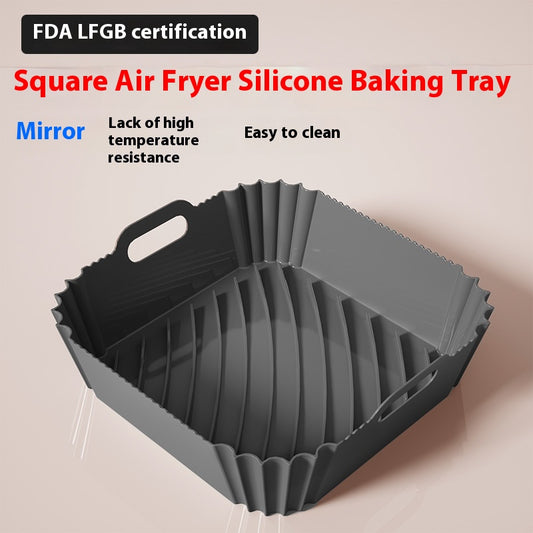 Bandeja de Silicona Reutilizable para Freidora de Aire