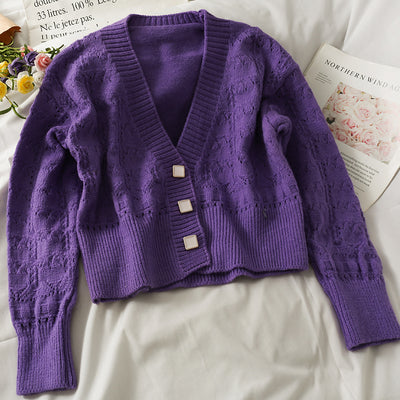 Cardigan Abierto con Espacios y Mangas Largas - Image 20