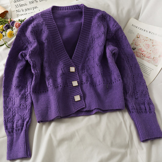 Cardigan Abierto con Espacios y Mangas Largas - Image 20