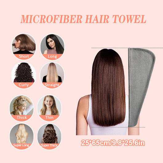 Toalla Secadora de Cabello Coral Piña - Absorbente Rápida - Image 12