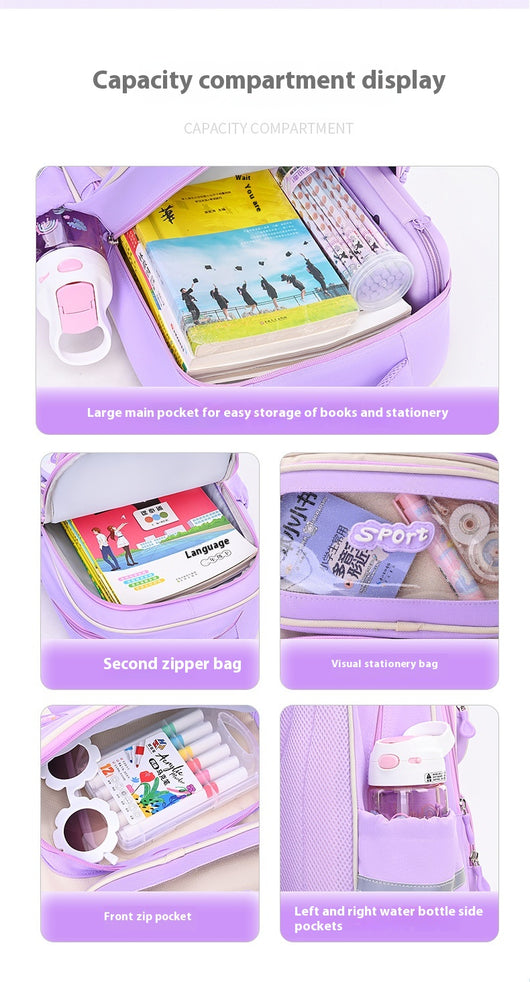 Mochila Escolar Ligera para Niñas - Image 11