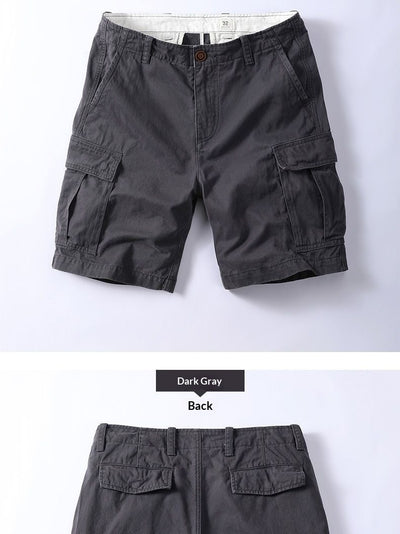 Pantalones Cargo Retro Holgados para Hombre con Múltiples Bolsillos - Image 8