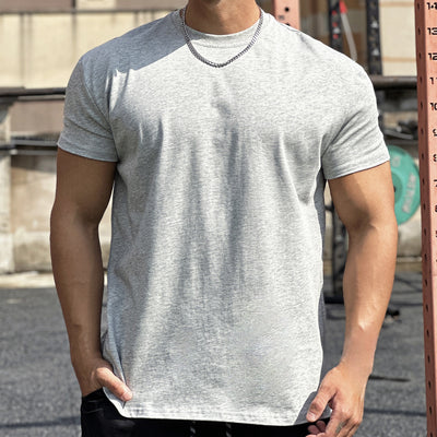 Camiseta Deportiva Suelta de Algodón para Hombre - Image 5