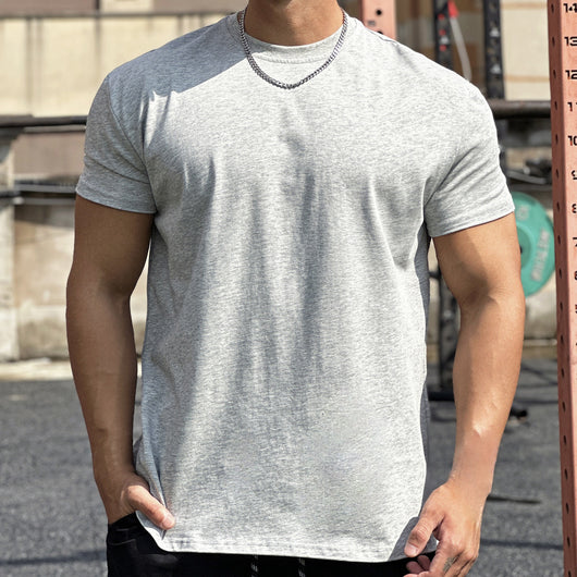 Camiseta Deportiva Suelta de Algodón para Hombre - Image 5