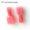 1 Pieza Conector Hembra Rojo