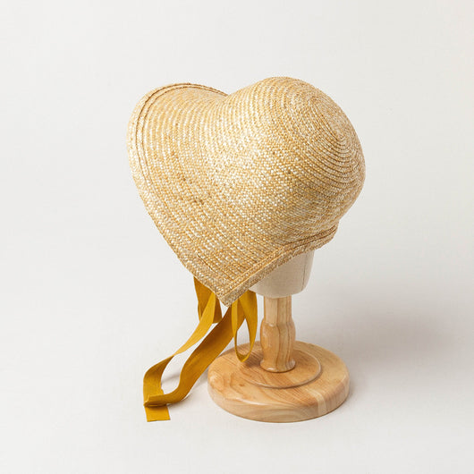 Sombrero de Paja Tejido a Mano para Niños con Ala Ancha y Correas - Image 10