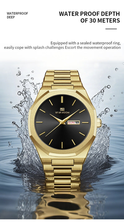 Reloj Casual Ejecutivo con Cadena de Acero - Image 19