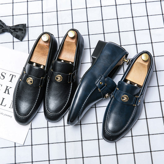 Zapatos Loafers de Negocios para Hombre - Estilo Británico Clásico Talla Grande - Image 5