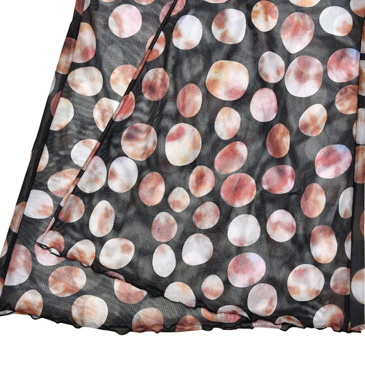 Pantalones Estampado Leopardo y Flores con Malla - Image 37