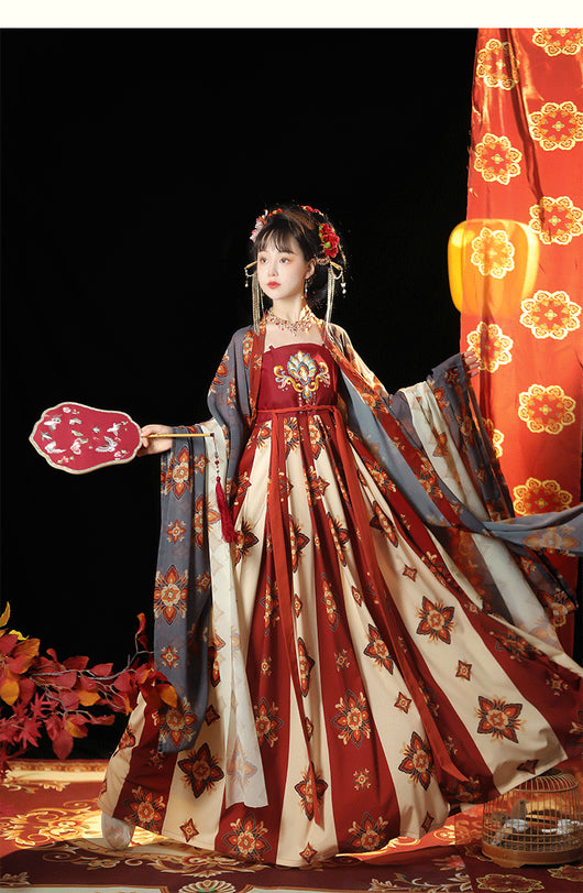 Vestido Tang Estilo Concubina Imperial - Traje Tradicional Chino de Una Pieza - Image 7