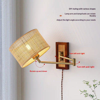 Aplique de Pared Estilo Vintage con Interruptor Integrado - Sin Instalación - Image 3