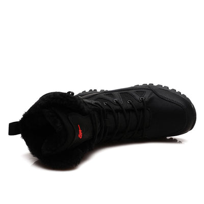 Botas Altas de Algodón para Parejas - Abrigo Invierno con Forro de Terciopelo - Image 2