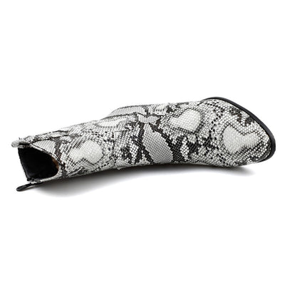 Botas para Mujer con Estampado de Serpiente - Image 11