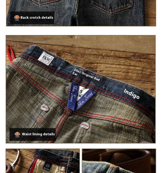 Pantalones Retro Gruesos para Otoño e Invierno - Image 11