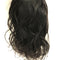 Peluca de Cola de Caballo Cabello Natural Degradado con Curva Suave