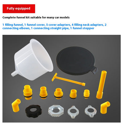 Set de 15 Embudos de Plástico para Refrigerante y Anticongelante - Image 11