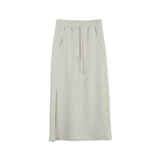 Pantalón Holgado con Cintura Ajustable y Abertura en Dobladillo - Image 2