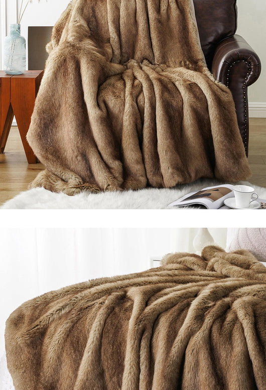 Manta Térmica de Peluche Engrosada para Otoño e Invierno - Image 21