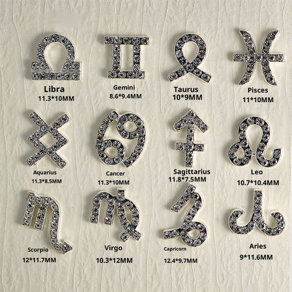Accesorios de Uñas Astrológicos con Diamantes Incrustados - Image 4