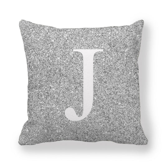 Funda de Almohada Gris con Letras Encriptadas - Tela Melocotón Premium - Image 11