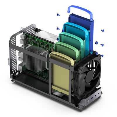 Soporte Dual para PC y Cama - Torre Computadora de Diseño Elegante - Image 7