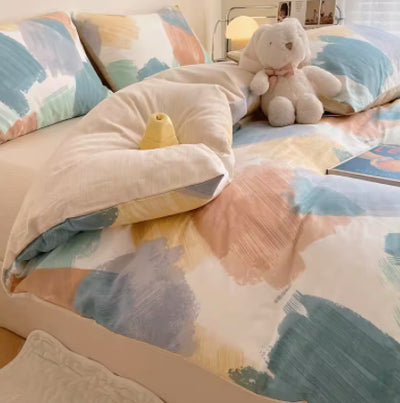 Juego de Cama Completo Degradado de Algodón 100% Puro - Image 9
