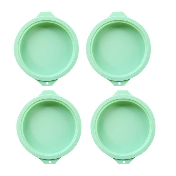 Molde de Silicona Verde para Tartas Arcoíris Multicapas - Bandeja Redonda Antiadherente - Image 11
