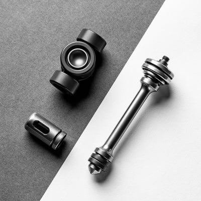 Giroscopio de Dedo Aleación Negra - Juguete Antiestrés de Tecnología Metal - Image 17
