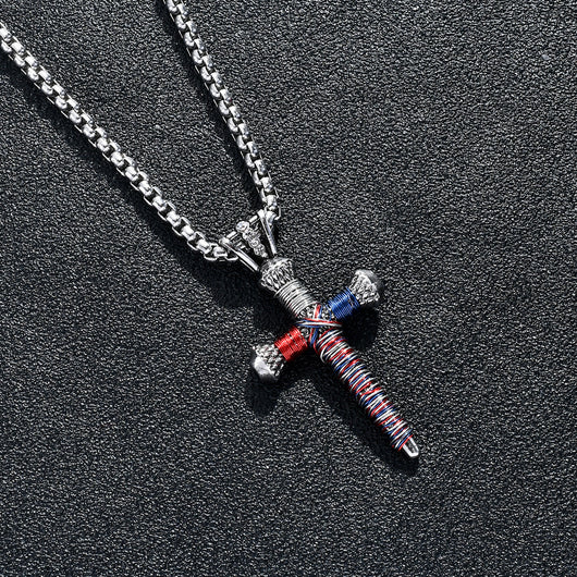 Collar Personalizado con Dije Cruz para Hombre - Image 5