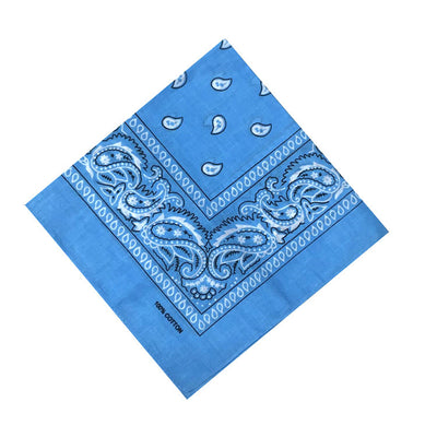Pañuelo Cuadrado de Algodón con Estampado de Flor de Cajú 55cm - Image 49
