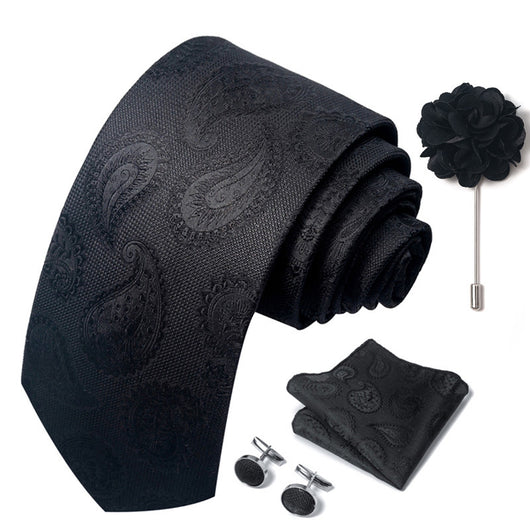 Combo Corbata, Traje y Pañuelo de Bolsillo para Hombre - Juego 8 - Image 137