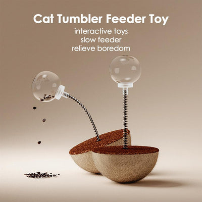 Juguete Interactivo Automático para Gatos con Comedero Lento y Puzzle - Image 16