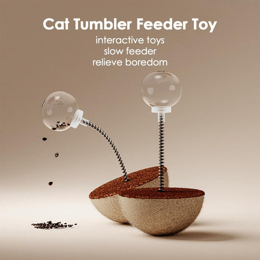 Juguete Interactivo Automático para Gatos con Comedero Lento y Puzzle - Image 16