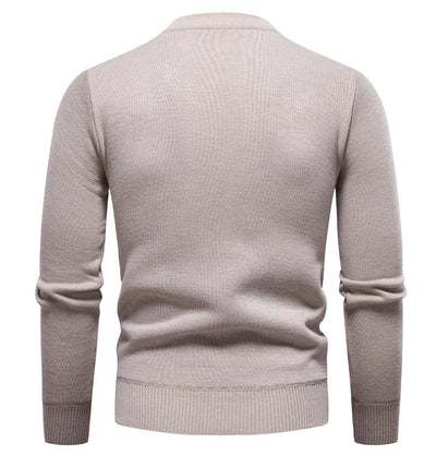 Suéter Tejido Cuello Redondo Cálido y Casual para Hombre - Image 34