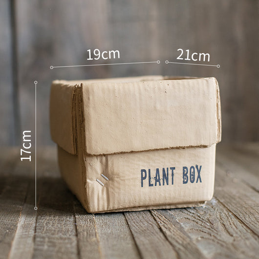 Maceta Creativa de Papel Cemento para Plantas de Interior y Balcón - Image 6