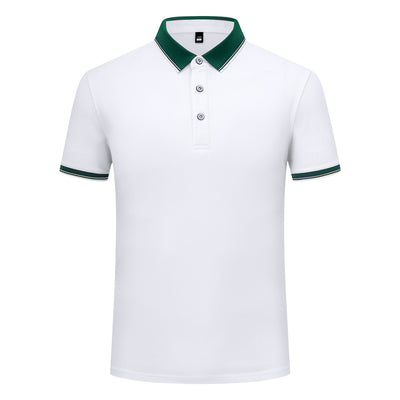Polo Elástico de Algodón con Combinación de Colores - Image 8