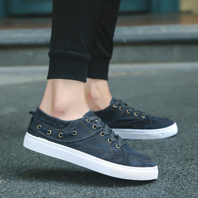 Tenis de lona transpirables para uso casual - Image 9