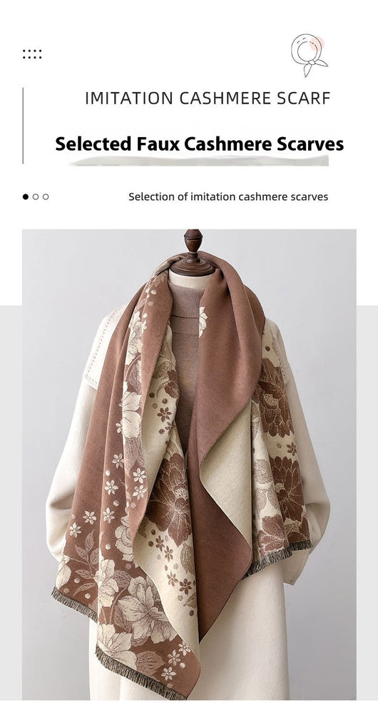 Pañuelo Étnico Floral con Estilo y Elegancia para Mujer - Image 12