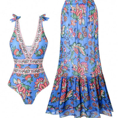 Traje de Baño Enterizo Étnico para Mujer - Image 9