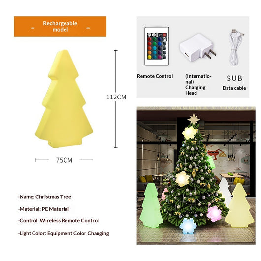 Lámpara de Piso Árbol de Navidad Luminoso y Colorido - Image 6