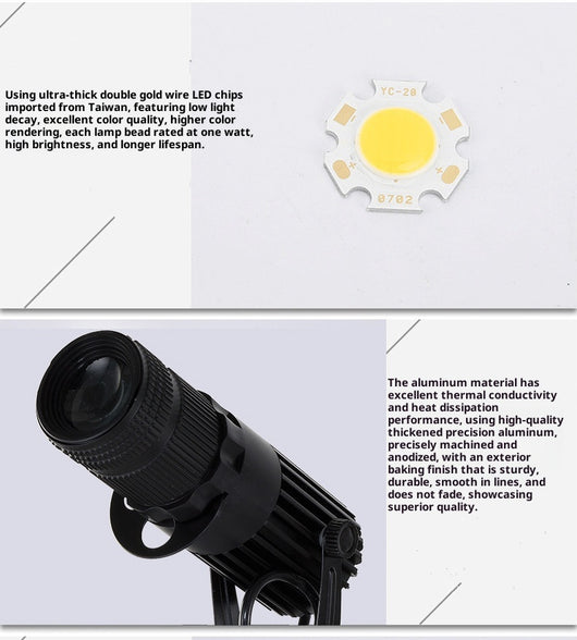 Foco LED Ajustable para Escenarios, Bares, Restaurantes y Cafeterías - Image 14