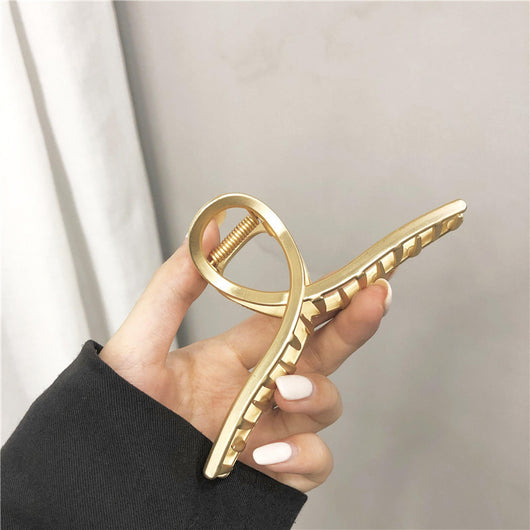 Clip Tiburón Coreano de Elegancia Temperamental para Recogido de Cabello - Image 3