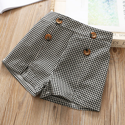 Conjunto Juvenil Chaleco Chifón + Short Cuadros - Image 8