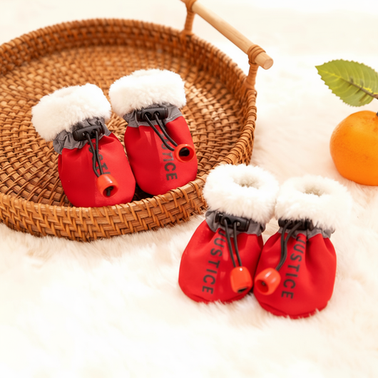 Botitas de Felpa para Perros Pequeños - Cálidas y Antideslizantes para Otoño e Invierno - Image 10
