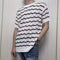 Playera Hueca Jacquard de Manga Corta para Hombre